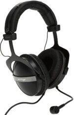 Behringer HLC 660M Multipurpose Wired Over Ear DJ Headphones with Built-in Microphone - Image 2