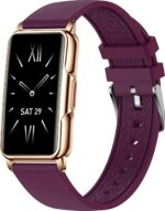 Black Fitness Tracker Smart Bracelet for Men and Women Ladies Smart Watch with Pedometer Sleep Message Notification 1.47" Full Touch Screen for Android and iOS Phones - Image 2