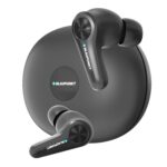 Blaupunkt BTW300 Rhodium Moskha Hybrid ANC in Ear Wireless Earbuds with 50Db I 6 Mics CRISPR ENC I Blink Pair Tech I Ambient Mode Noise Cancelling I Turbovolt Fast Charging(Ebony Black) - Image 2