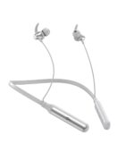 Bluetooth Neckband Headphones, Fast Charge, deep bass, sweatproof Sports, Magnetic, Long Battery, Voice Assistant Support, Wireless in-Ear Headset with mic (White Glow) - Image 2