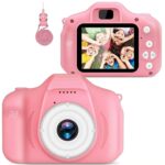CADDLE & TOES Kids Digital Camera for Photos & Videos | Mini Camera Toy with 2-Inch Screen & USB Rechargeable | Fun & Educational Gift for Boys & Girls Age 3-10 | Easy to Use for Kids (Pink) - Image 2