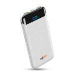 CALLMATE Chargemaster 100 Fast Charing 10000mAh Power Bank, 23W (2X QC3.0 USB Output & Type C PD), Power Delivery, Quick Charge for iPhone, Android & Other Devices (Lithium Polymer) (White) - Image 2