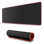 Cables Kart Extra Large Size Extended Gaming Mouse Pad with Stitched Embroidery Edges, Non-Slip Rubber Base Computer Waterproof Keyboard Pad Mat for Office & Home 600 x 300 x 2mm, Multi Color - Image 2