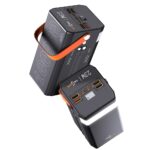 Callmate Treasury 100,000mAh Power Bank, 23W Fast Charging with Type C PD 3.0 Input & Output |7 Output & 3 Input Ports| (23W, Power Delivery) (Black, Lithium Polymer) - Image 2