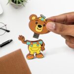 Cartoon Bear USB Flash Drive, 15 GB Storage, Silicone Design with Baby Rhymes, Portable Computer Accessory - Image 2