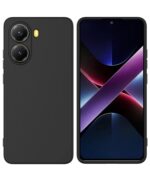 CaseGarrage Soft Silicone Matte Back Case for Poco X7 Pro – Lightweight Protective Cover, Anti-Fingerprint, Flexible TPU Phone Case (20226) - Image 2