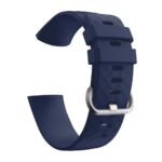 CellFAther Silicone Bands Compatible with Fitbit Charge 4/ Charge 3 & SE, Waterproof Strap Fitness Sport Wristband for Women & Men, (Small 139.7-180 MM) (Midnight Blue) (Watch Not Included) - Image 2