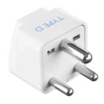 Ceptics (USA, UK, China & More) to India (Type D) Travel Adapter Plug - CE Certified - RoHS Compliant (GP-10) - Image 2