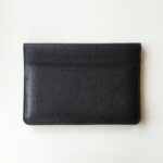 Chalk Factory Full Grain Leather Portable Sleeve/ Bag/ Slipcase for Lenovo B4080 Laptop #FLP (Black) - Image 2