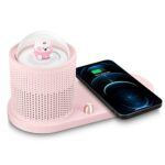 Cloyster Fast Wireless Charger Desk Lamp Phone Charger Learning Lamp Led Night Light Phone Charging - Image 2