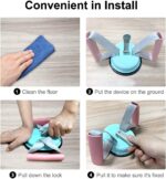 Cloyster Sit Up Bar,Sit Up Bar For Floor Upgraded Sit Up Assistant Device With a Big Suction Cup, Portable Adjustable Abdominal Exercise Equipment, Workout Equipment For Home Workouts - Image 2