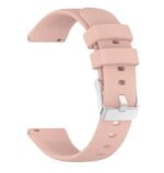 Colorcase Smart Watch Belt 22mm Compatible with Fire-Boltt Ninja Call Pro Max Bsw128 Smart Watch - Silicone Strap Band-Light Peach - Image 2