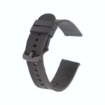 Colorcase Smart Watch Soft Silicon Strap 20mm Compatible with Noise ColorFit Pro 4 GPS Smart Watch - Silicon Strap Band - Dark Grey - Image 2