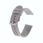 Colorcase Smart Watch Soft Silicon Strap 22mm Compatible with Noise NoiseFit Twist Go Smart Watch - Silicon Strap Band - Light Grey - Image 2
