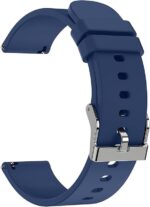 Colorcase Smart Watch Strap 20mm Compatible with Fossil Watch 20mm Smart Watch - Silicon Strap Band - Blue - Image 2
