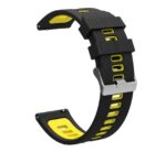 Colorcase Smart Watch Strap Silicon Dual Tone Compatible with Cult Sport Burn Smart Watch Dual Tone Band - Image 2