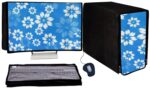 Computer Cover 3 in 1 DustProof for 19 Inch Desktop PC | Monitor, CPU and Keyboard Cover Set of 3 - Image 2