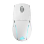Corsair M75 Wireless RGB Lightweight FPS Gaming Mouse – 26,000 DPI – Swappable Side Buttons – iCUE Compatible – PC – White - Image 2