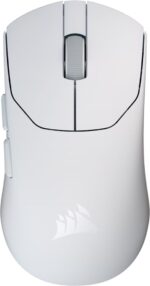Corsair Sabre v2 PRO Ultralight FPS Wireless Gaming Mouse – 33,000 DPI, 36g Weight, 8,000Hz Hyper-Polling, Mechanical Switches, Up to 70-Hour Wireless Battery Life, Web Hub – White - Image 2