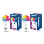 Crompton Immensa 9W Bluetooth Enabled Smart Bulb B22 | 16 million Colours | White Tunable (Warm, Neutral & Cool White) & Dimmable | App-Control |Music Sync|Perfect light for all occasions|Pack of 2 - Image 2