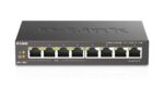 D-Link DGS-1008P Ethernet Switch - 8 Port - 4 4 x 10/100/1000Base-T - 10/100/1000Base-T - Power Over Ethernet - Image 2
