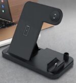 DECODIY 4 in 1 40W Foldable Wireless 40W Fast Charging Stand Station Compatible with iPhones, iWatch, Airpods, Apple Pencil - Image 2