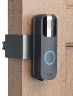 DG-Direct Anti-Theft Video Doorbell Door Mount with Blink Module 2 Mount, Stainless&Aluminum Video Camera Doorbell Mount for Apartment Renters Home, Fit For Blink Doorbell Camera (Black) - Image 2