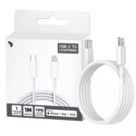 DR VAKU USB C to Lightning Cable (MFi-Certified) 1M Fast Charger Cable USB-C Power Delivery Charging Cord for iPhone 14/13/12/12 Pro Max/12 Mini/11/11Pro/Xs/Max/Xr/X/8/8Plus/iPad - Image 2