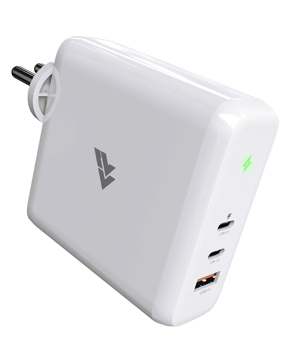 DR VAKU® 100W PD Dual Port Charger Type C Adapter for iPhone 15/15 Plus/15 Pro/15 Pro Max, 14/13/12/11 Series, Samsung & All Android & iOS Devices Multiple Protection USB-C Fast Charger - Image 2