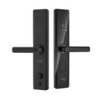 Digital Door Lock for Main Door with andle | 4-in-1 Keyless Entry Fingerprint, PIN, RFID, Key | Biometric Security for Home & Office - Image 2