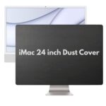 Dorca® Dustproof & Waterproof Monitor Cover for iMac 24-inch (2021/2023/2024) - Premium All-in-One Desktop Computer Dust Protector | Scratch-Resistant Fabric | Perfect Fit for Apple iMac M1/M3 - Black - Image 2