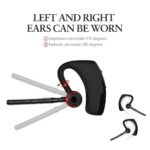 Drumstone (Exclusively 𝟭𝟬+𝟱 Year Warranty) Wireless Bluetooth Earpiece with Noise Cancelling & Built-in Mic, Hands-Free for Calls, Music, Comfortable Fit, Compatible with All Devices - Image 2