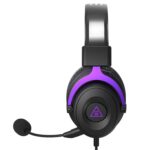 EKSA E900 Wired Stereo Gaming Headset-Over Ear Headphones with Noise Canceling Mic, Detachable Headset Compatible with PS4, PS5, PC, Laptop (Purple) (Purple) - Image 2