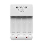 ENVIE® (ECR-20) Beetle Wall Charger for AA & AAA (Ni-MH/Ni-CD) Rechargeable Batteries with LED Indicators, Charge 2 or 4 Batteries at a Time - Image 2