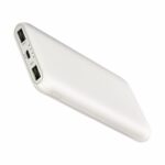 ERD PB-10KE Lithium-Polymer, 2 USB Output, 12W Power Bank, 10000mAh Type-C and Micro USB Input Ports, Compatible with Smartphones, Smart Watches, Neckbands & Other Devices, White - Image 2
