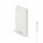 ERD PB-130 Lithium-Polymer 25W PD+QC Power Bank, Compatible with Smartphones, Smart Watches, Neckbands & Other Devices, 10000mAh Single Input Ports,White - Image 2