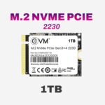 EVM 1TB M.2 NVMe (2230) Internal SSD - PCIe Gen 3x4, Up to 3000MB/s Read, 1900MB/s Write - Ideal for PC Boost Storage - 5 Years Warranty (EVMNV30/1TB) - Image 2