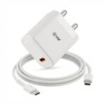 EVM 25W Fast Charger with USB-C Cable | Quick Charge Wall Power Adapter Included | Compact Mobile Charger for Android, Samsung, Xiaomi, Vivo & More | 1-Year Warranty (EVM-CH-013) - Image 2