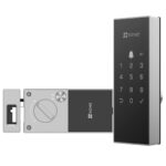 EZVIZ DL03 Smart Door Lock | 3-Ways Unlocking | Auto Lock |Break in Detection | 20-65mm Door Thickness| 2-Year Warranty, Black - Image 2