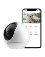 EZVIZ Security camera, 2K+ Home Wifi camera, Indoor CCTV Camera, Pan/Tilt 360° View, 2-Way Talk,Color Night Vision,Pet/Human/Voice Detection,Waving-Hand Control,Privacy Mode,256GB SD storage, Alexa,C6 - Image 2