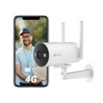 EZVIZ by Wireless Hikvision|4G Sim Based Smart Home Camera|2K Resolution|Ai Based Human/Vehicle Detection|Color Night Vision|Active Defense|Two Way Talk|Weatherproof|Supports Microsd(Upto 512Gb)|H5 - Image 2
