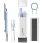 Elfora 7 in 1 Electronic Cleaner kit | Cleaning Kit for iPad | iPhone | Airpods | Monitor Screen | Keyboard | Dust Brush Including Soft Sweep | Swipe | Airpod Cleaner Pen | Key Puller and Spray Bottle - Image 2