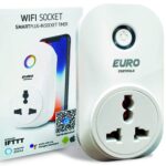 Euro Controls WiFi Socket - Timer/Countdown with Memory - Works with WiFi Smart Life app Alexa Google Assistant IFTTT - Scene Control - Group Multiple Devices - Watt, kwh and Ampere Meter Reading - Image 2