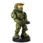 Exquisite Gaming Polyvinyl Chloride Cable Guys - Halo Infinite Master Chief - Cable Guy Phone And Controller Holder (Green), 8 - Image 2