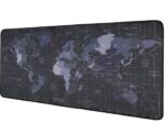 Extended World Map Gaming Mouse Pad – Large Non-Slip Desk Mat with Stitched Edges for Computer & Laptop (80 x 30 x 0.3 CM) - Image 2