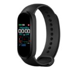 Exxelo Latest Model Arrival M8 Band Bracelet/Fitband with Heart Rate Monitor Sensor, OLED Display, Bluetooth, Waterproof Sports Health Activity Tracker Watch - Image 2