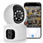 Eyetech 3MP WiFi Light Bulb Camera for Home Indoor | 360° View | Full HD | Color Night Vision | Mot (CV Dual Lens) - Image 2