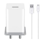Fast Charger for Realme 5/5i/5s/C1/C11/C12/C15 Original Mobile/Wall/Android SmartphoneHi Speed Fast Charging Travel Charger with 1M Micro USB Charging Data Cable (2.4 Amp) - Image 2