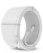 Fedus 5M F/Utp High Speed Rj45 Cat6 Ethernet Patch Cable LAN Cable Internet Network Computer Cable Cord High Gigabit Category Wires for Modem,Router,LAN,Foiled W/Unshielded Twisted Pair (F/Utp)-White - Image 2