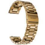 Fire-Boltt 22mm Rose Gold Chain Replacement Strap for Smartwatch | Premium Stainless Steel Bracelet Style Watch Band | Durable Stylish Wrist Strap Compatible Smart Watches - Image 2